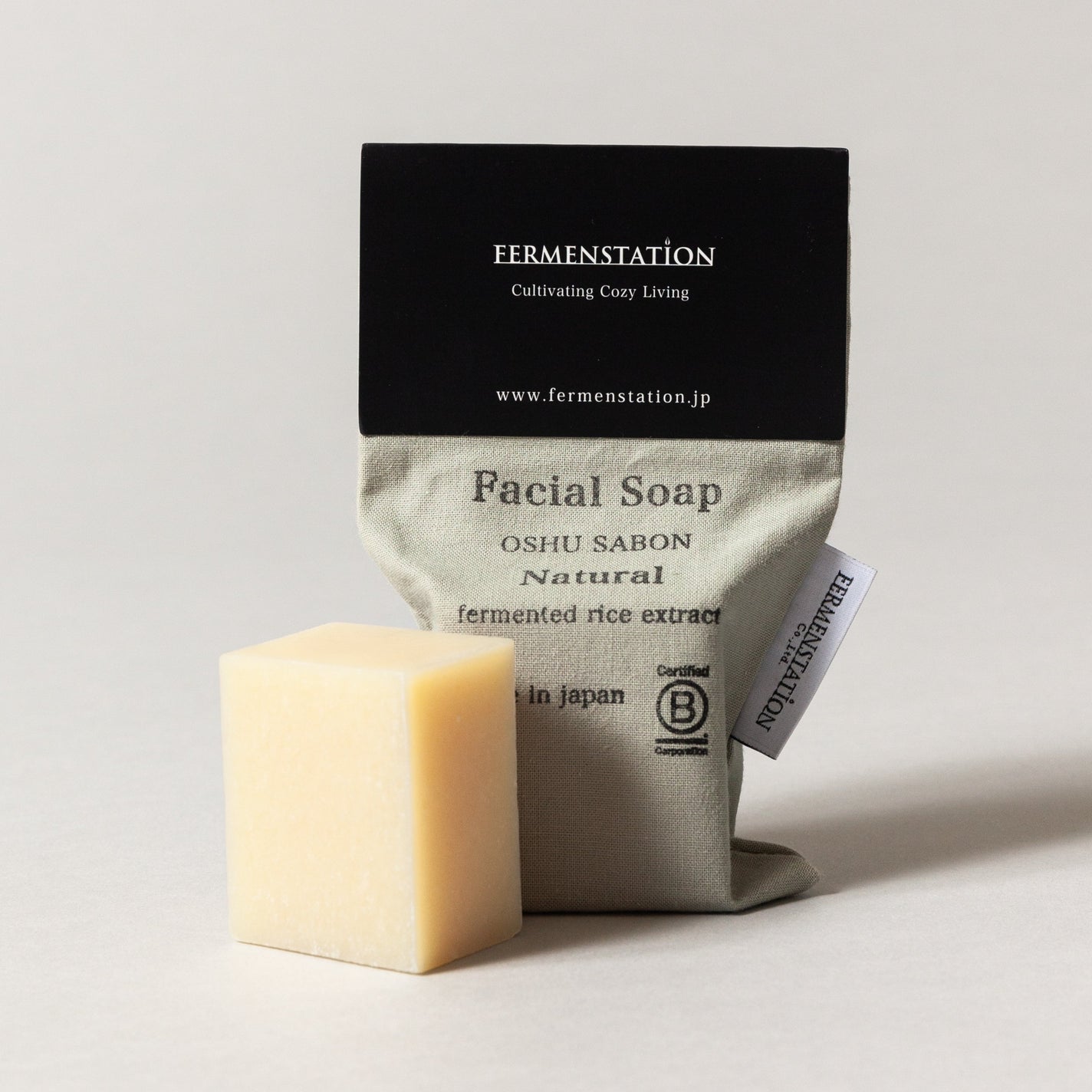 Fermenstation Facial Soap - Natural