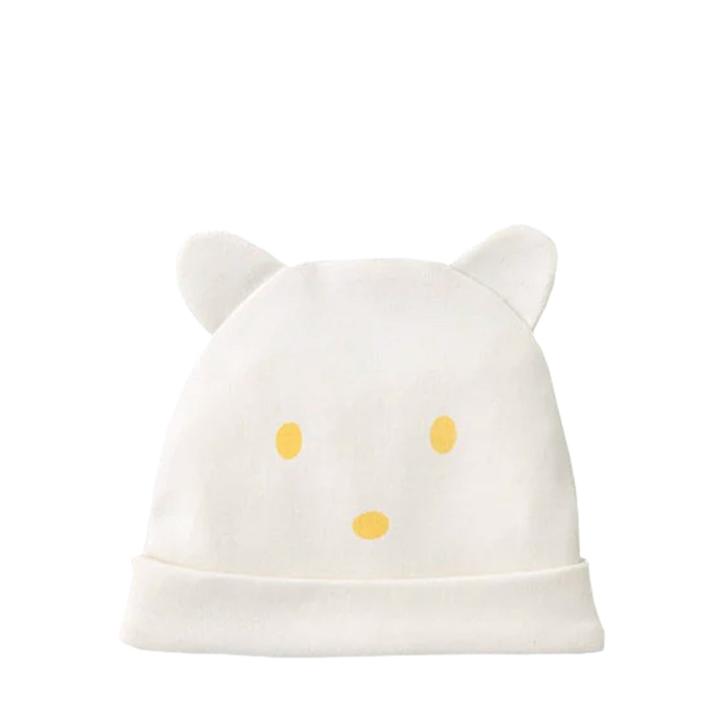 Fog Linen Work Baby Bear Cap in Bag