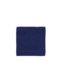 Fog Linen Work Linen Coaster: Blue Violet