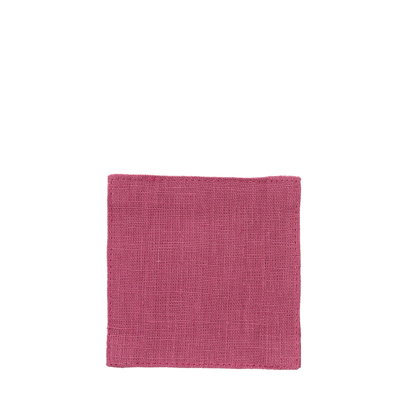 Fog Linen Work Linen Coaster: Camellia