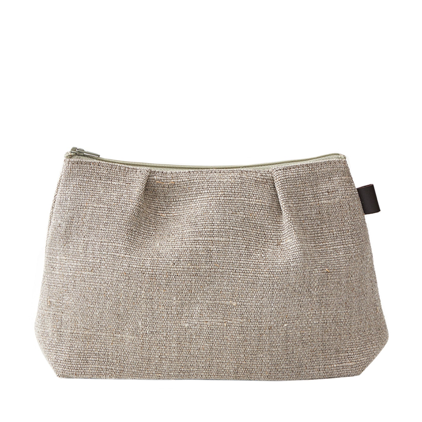 Fog Linen Work Seg Pouch (M): Natural