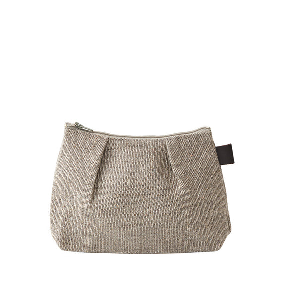 Fog Linen Work Seg Pouch (S): Natural