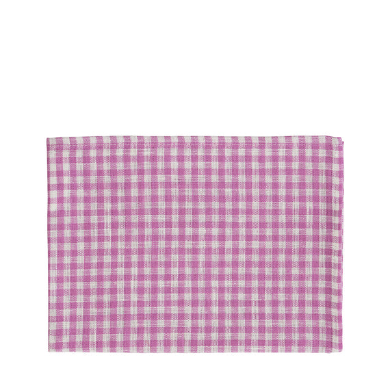 Fog Linen Work Linen Tea Towel: Robin
