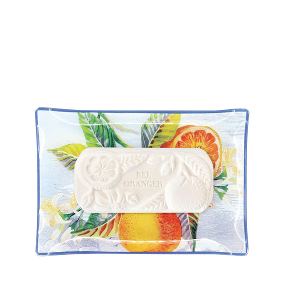 Fragonard Bel Oranger Perfumed Soap & Dish Set