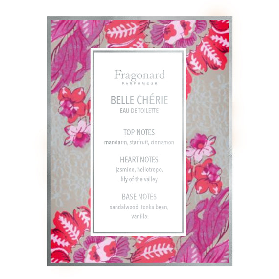 Sample Vial - Fragonard Belle Cherie Eau de Toilette