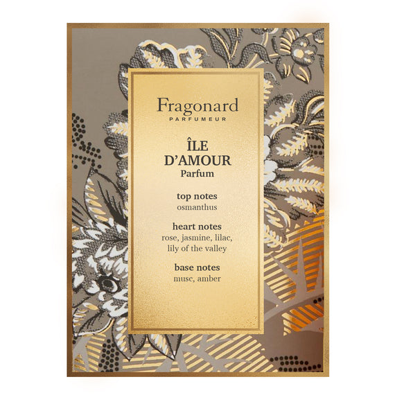 Sample Vial - Fragonard Ile d'Amour 'Estagon' Parfum