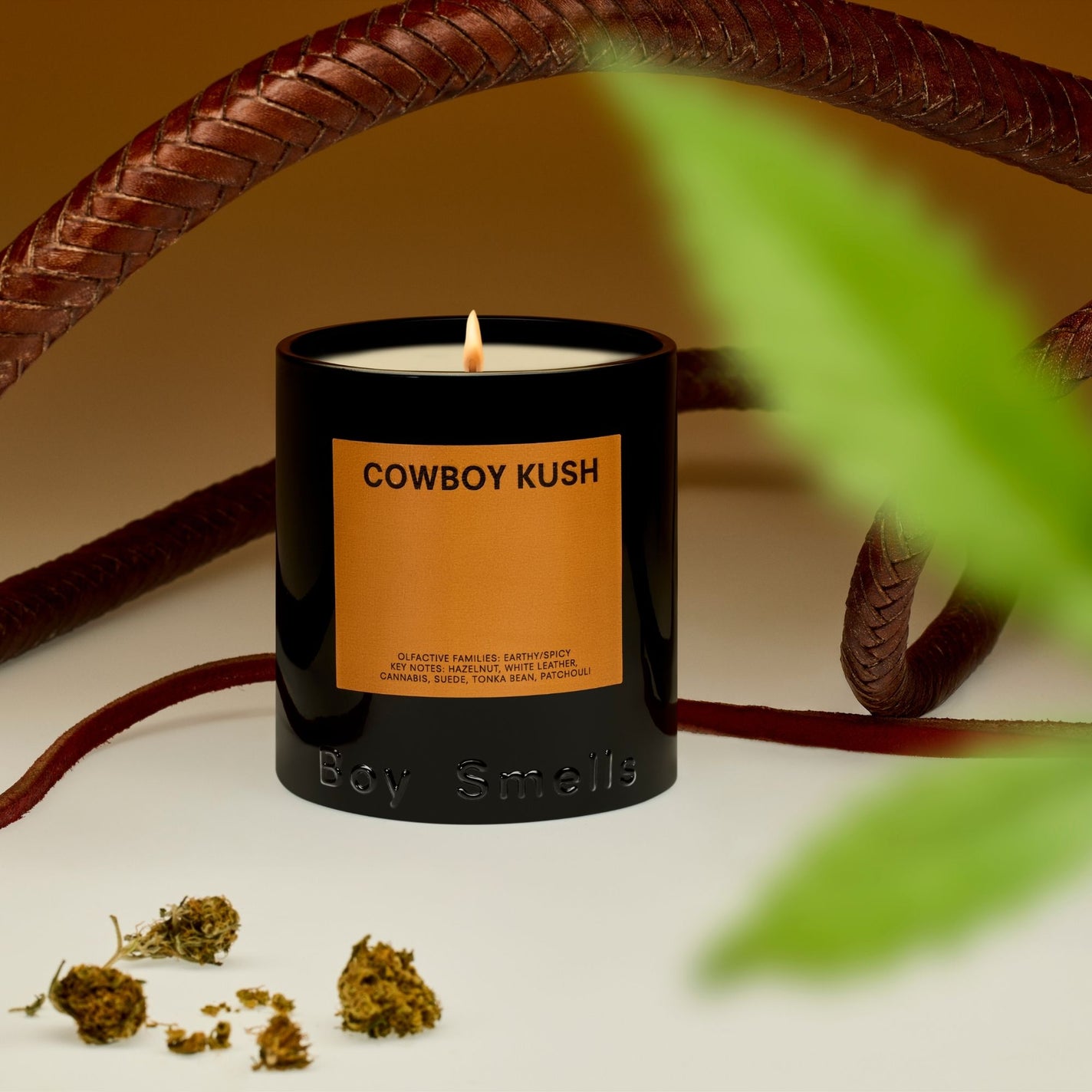 Boy Smells Cowboy Kush Standard Candle