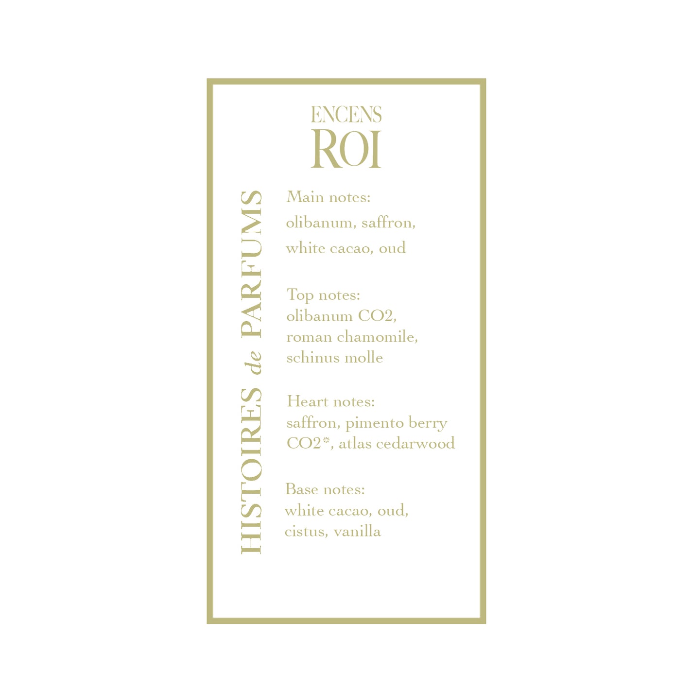 Histoires de Parfums Encens Roi Travel Eau de Parfum