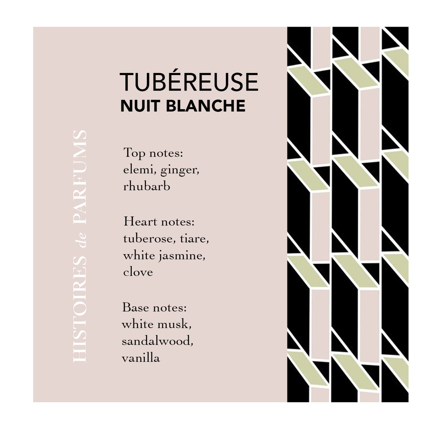 Histoires de Parfums Tubéreuse Nuit Blanche Eau de Parfum