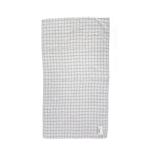 Kontex Graph Bath Sheet - Charcoal