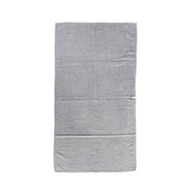 Kontex Graph Bath Sheet - Charcoal
