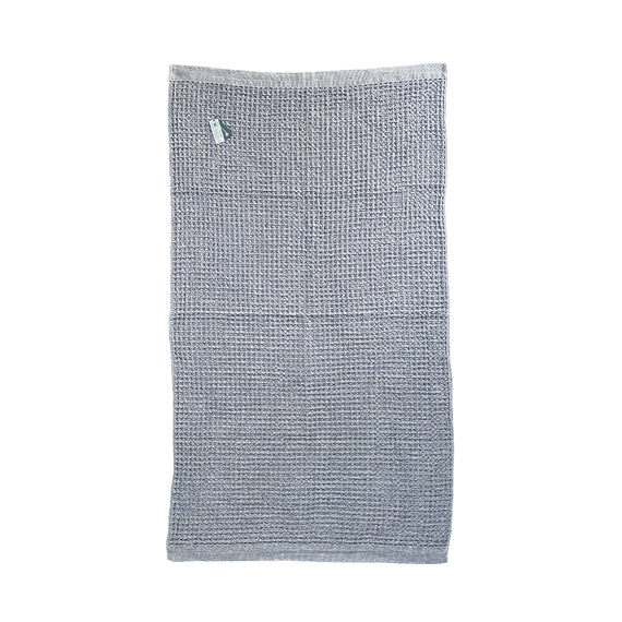 Kontex Brera Waffle Bath Sheet - Grey