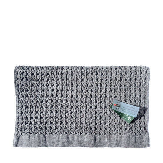 Kontex Brera Waffle Hand Towel - Grey