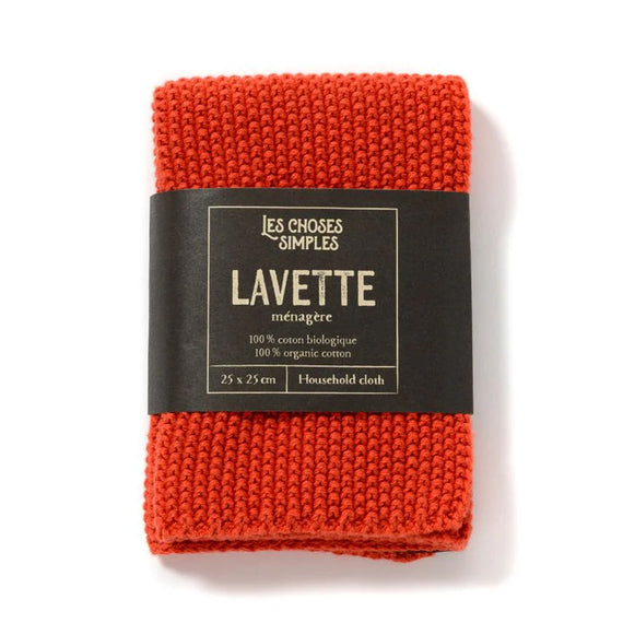 Les Choses Simples Lavette Household Cloth - Terracotta
