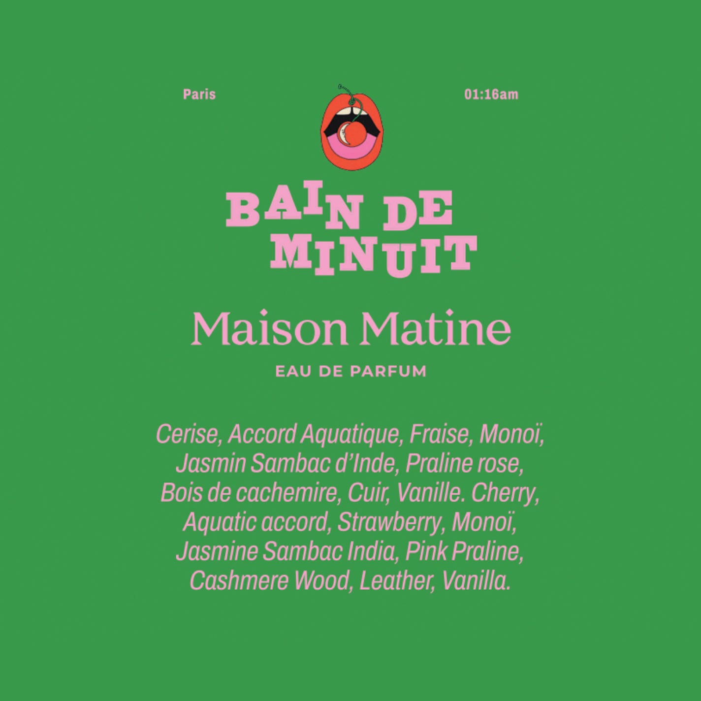 Sample Vial - Maison Matine Bain de Minuit Eau de Parfum
