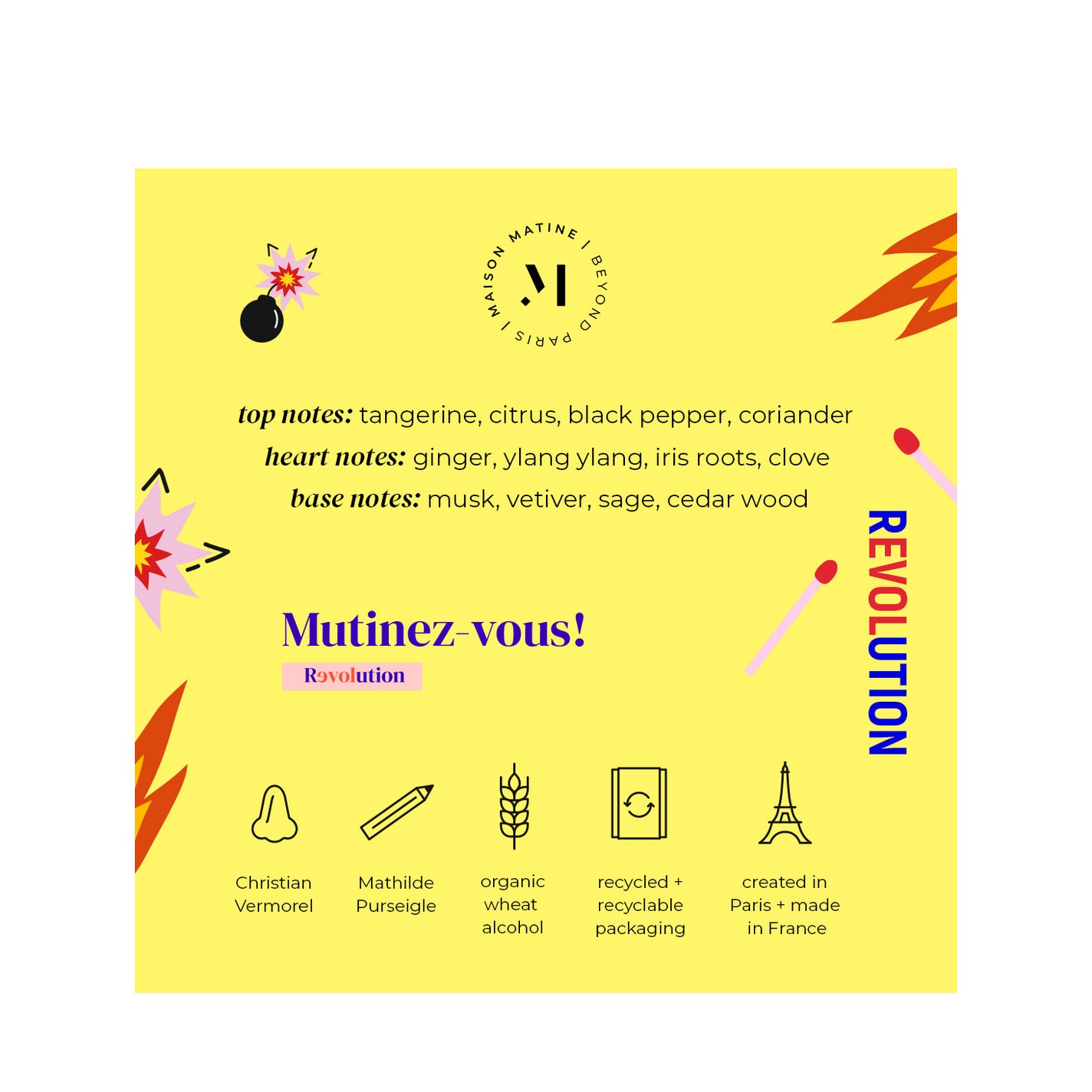 Sample Vial - Maison Matine Esprit de Contradiction Eau de Parfum
