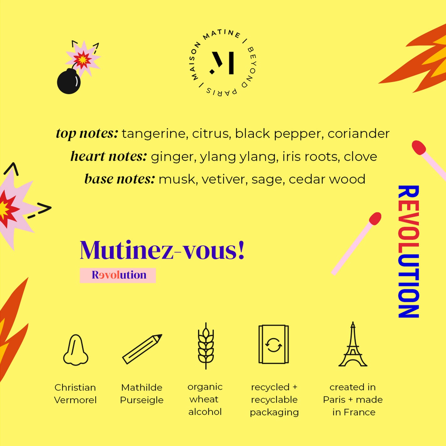 Maison Matine Esprit de Contradiction Eau de Parfum - 50ml