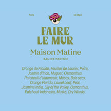 Sample Vial - Maison Matine Faire Le Mer Eau de Parfum