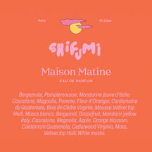 Sample Vial - Maison Matine Shifumi Eau de Parfum