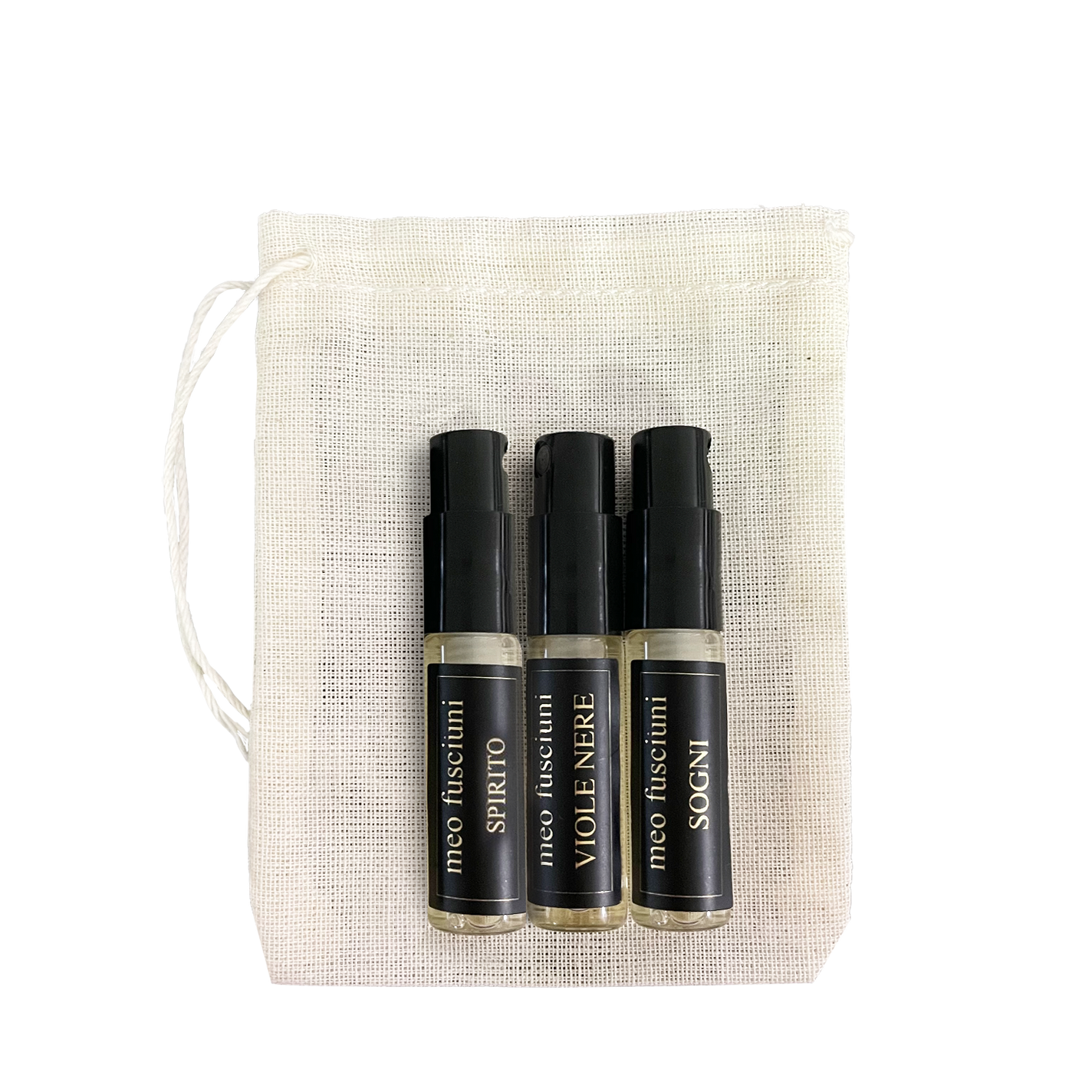 Meo Fusciuni Sample Vial Trio