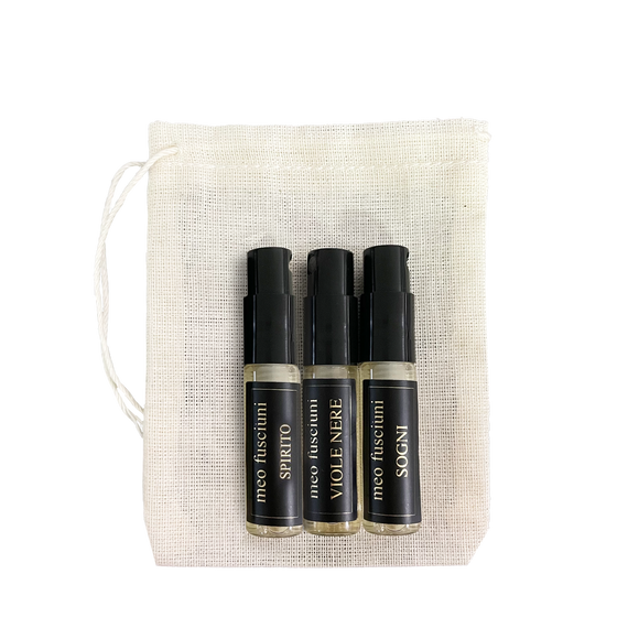 Meo Fusciuni Sample Vial Trio