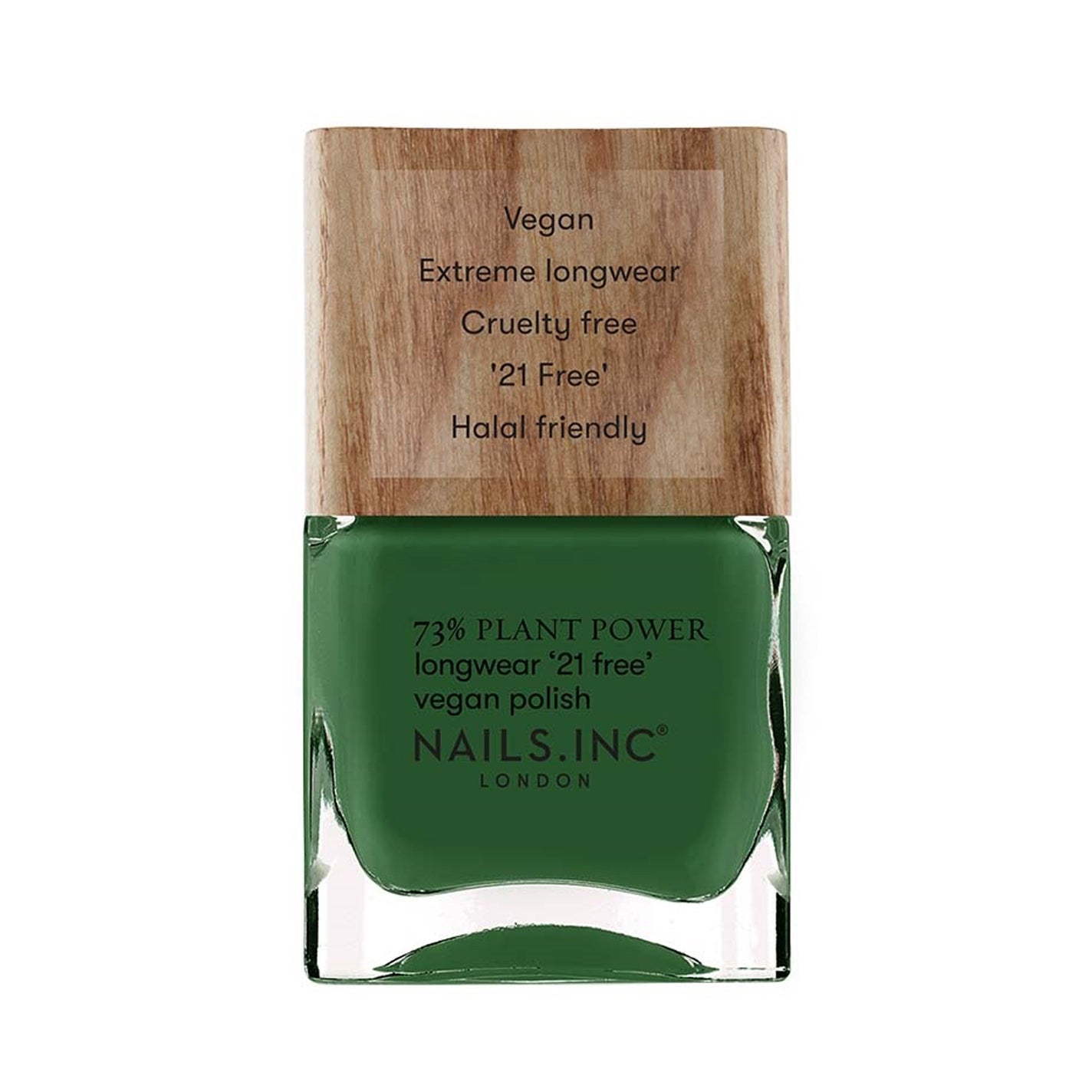Nails.INC Plant Power - Wipe the Slate Green