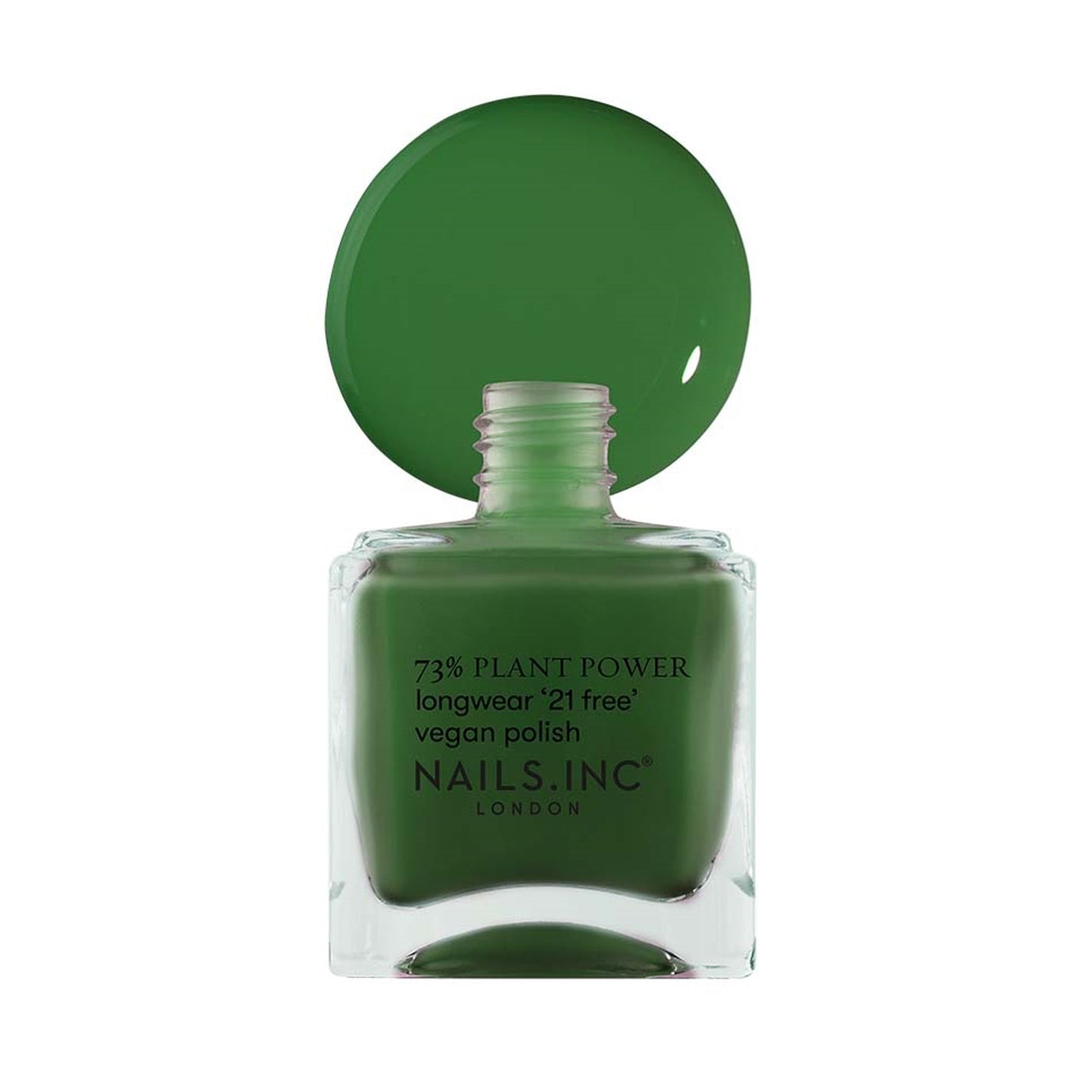 Nails.INC Plant Power - Wipe the Slate Green