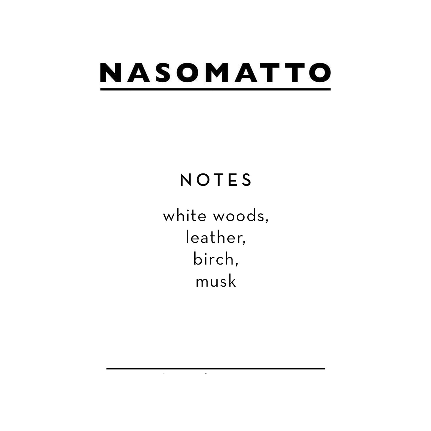Sample Pod - Nasomatto Blamage Parfum Extrait