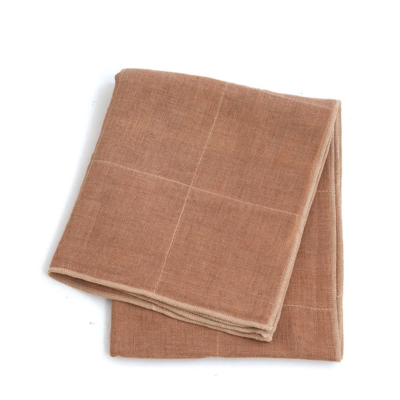 Nawrap Organic Cotton Face Towel - Brown