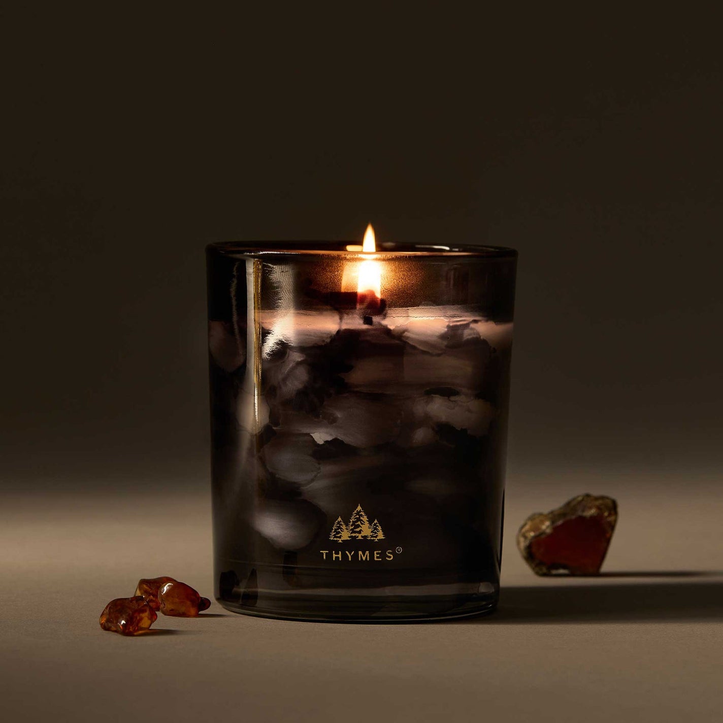 Thymes Noir Woods Aromatic Boxed Candle