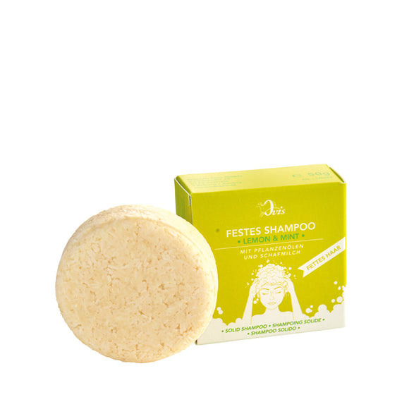 Ovis Solid Shampoo - Lemon + Mint 50g