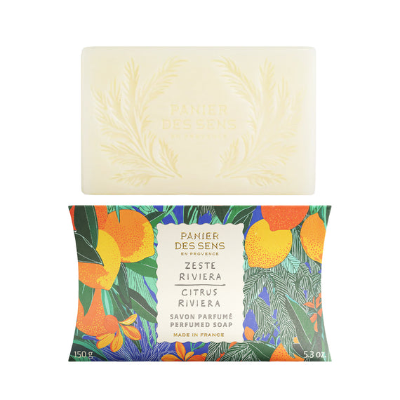 Panier des Sens Citrus Riviera Wrapped Soap