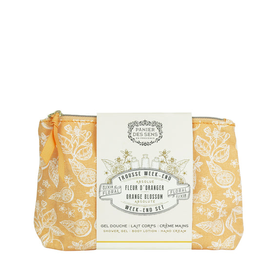 Panier des Sens Orange Blossom Weekend Set - Value $38.00