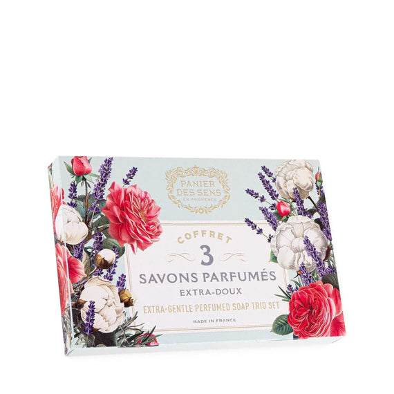 Panier des Sens Authentics Perfumed Soap Trio - 3 x 100g
