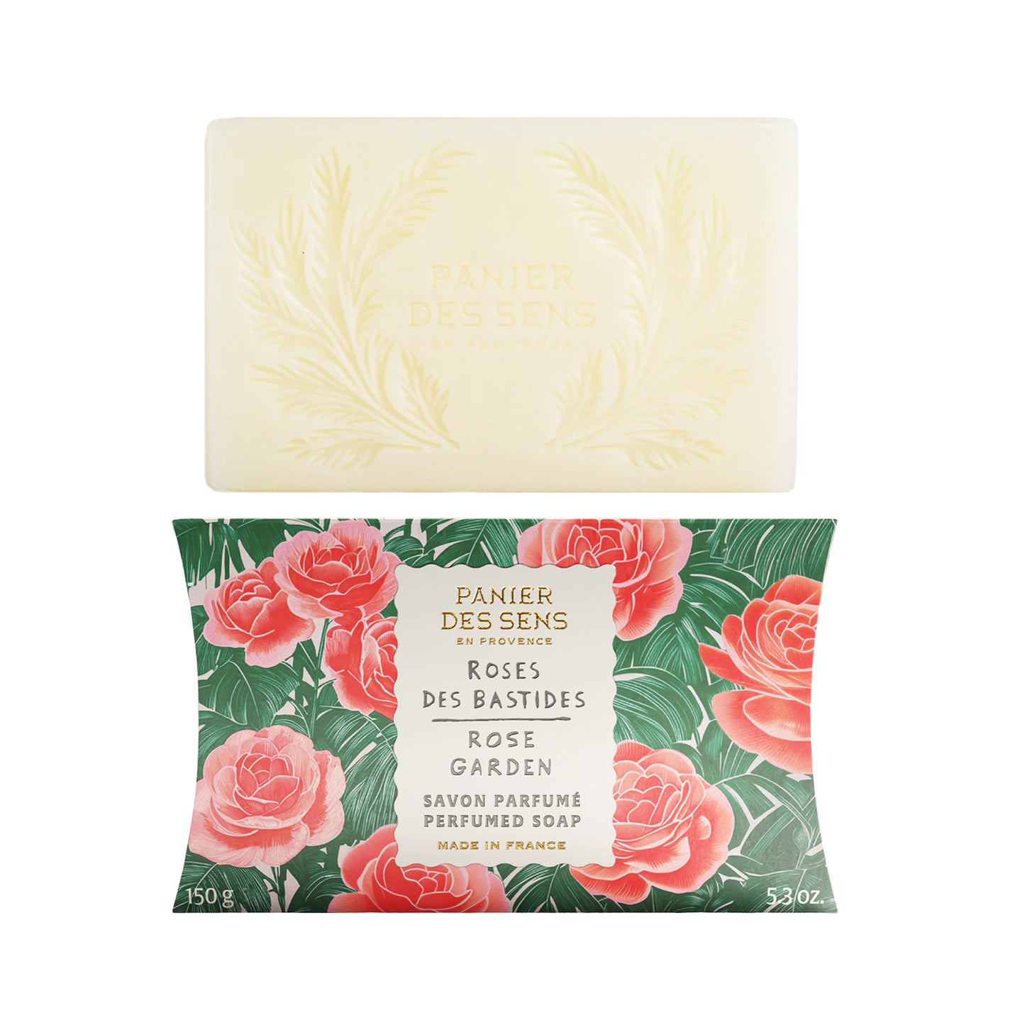 Panier des Sens Rose Garden Wrapped Soap