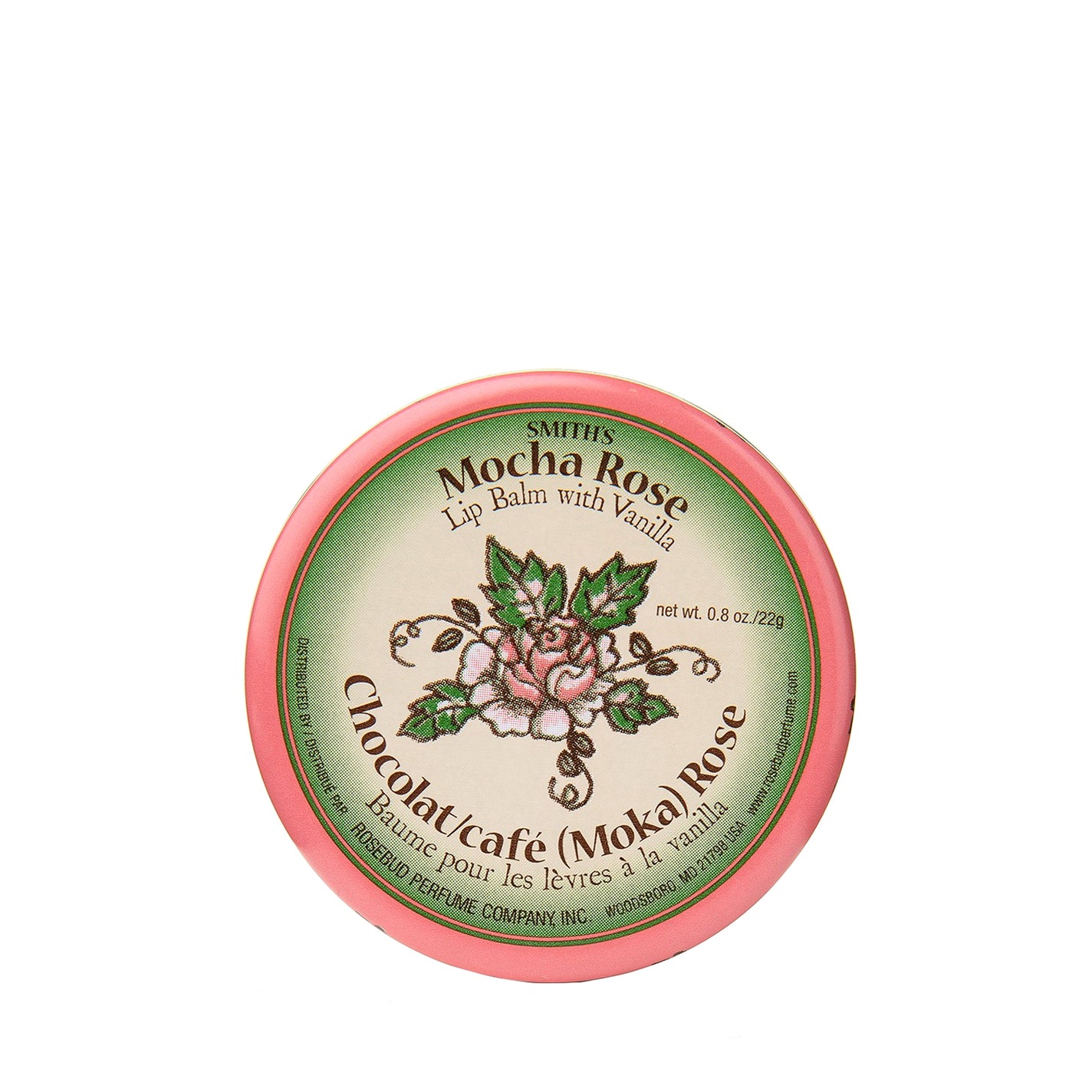 Smith's Rosebud Mocha Rose Lip Balm - Tin