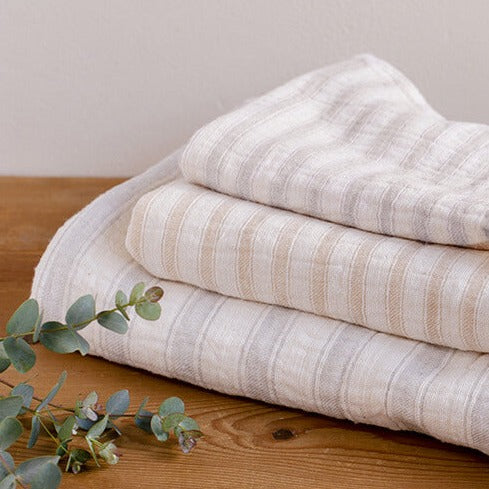 Ten i muhou Slab Gauze Bath Towel - Grey