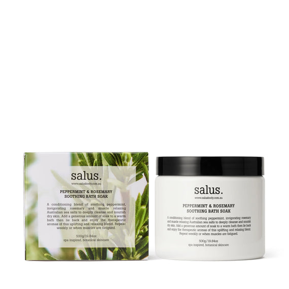 Salus Peppermint & Rosemary Soothing Bath Soak - 500gm
