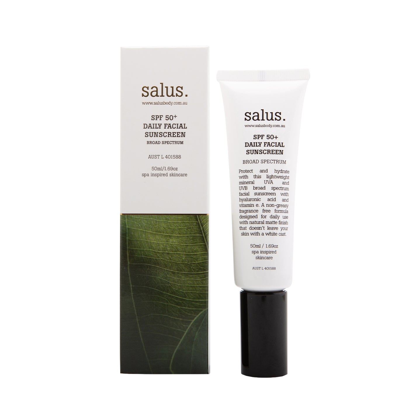 Salus SPF 50+ Daily Facial Sunscreen