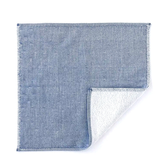 Sasawashi Navy Gauze Handkerchief