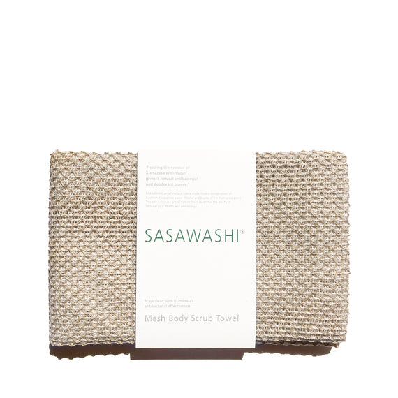 Sasawashi Mesh Body Scrub Towel