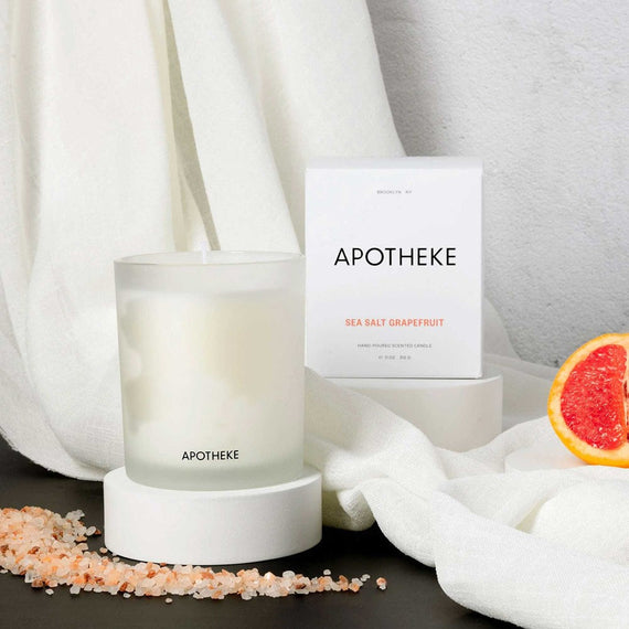 APOTHEKE Sea Salt Grapefruit Signature Candle