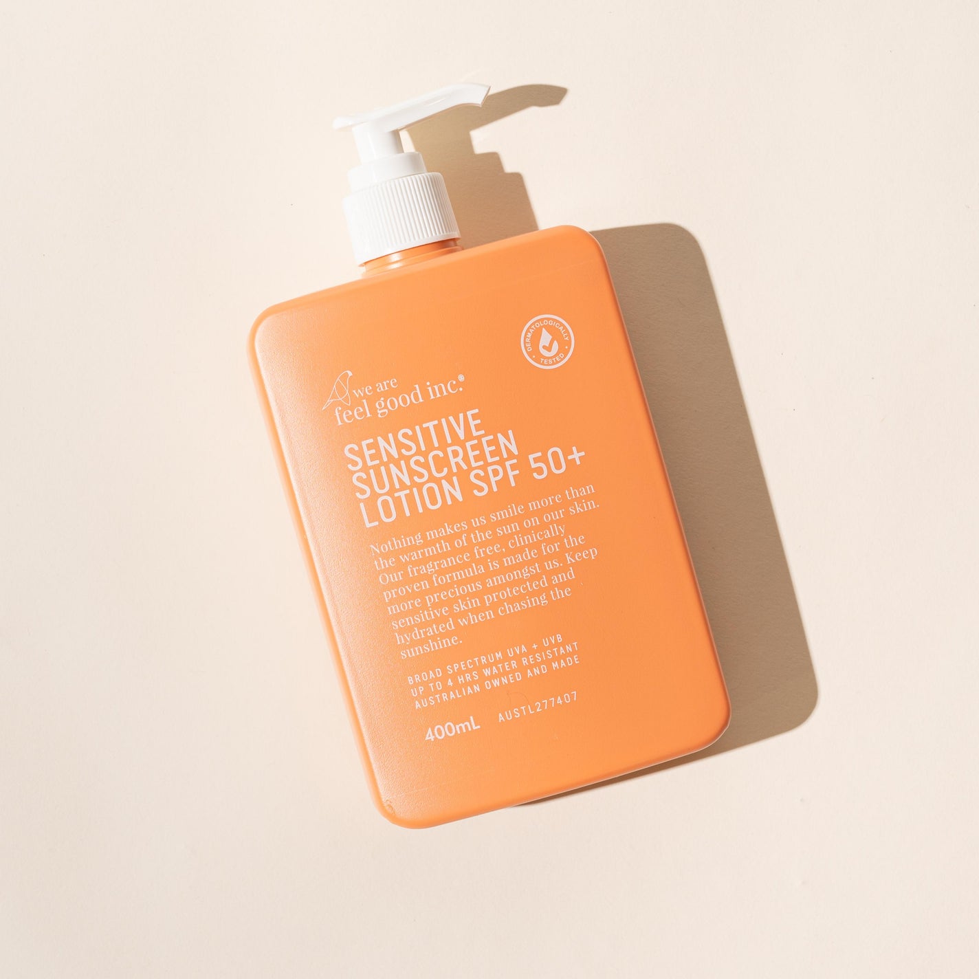We Are Feel Good Inc. Sensitive Sunscreen Lotion SPF50+ 400ml