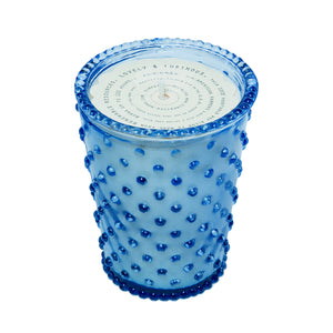 Azure Lily Hobnail 100hr Candle