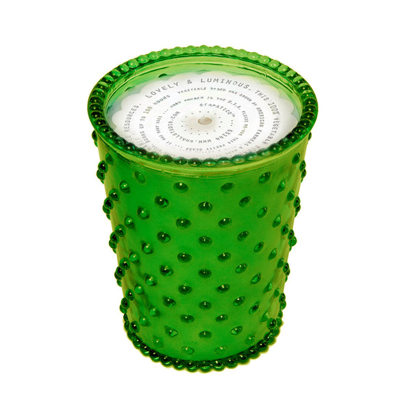 Wild Greens Hobnail 100hr Candle