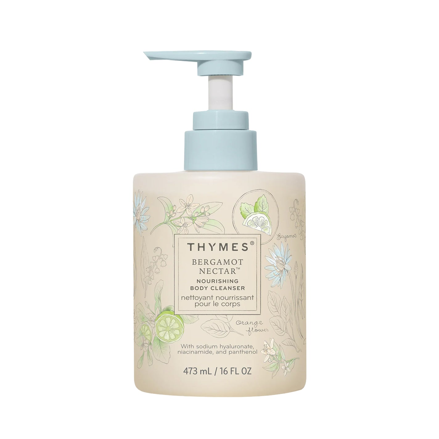 Thymes Bergamot Nectar Nourishing Body Cleanser