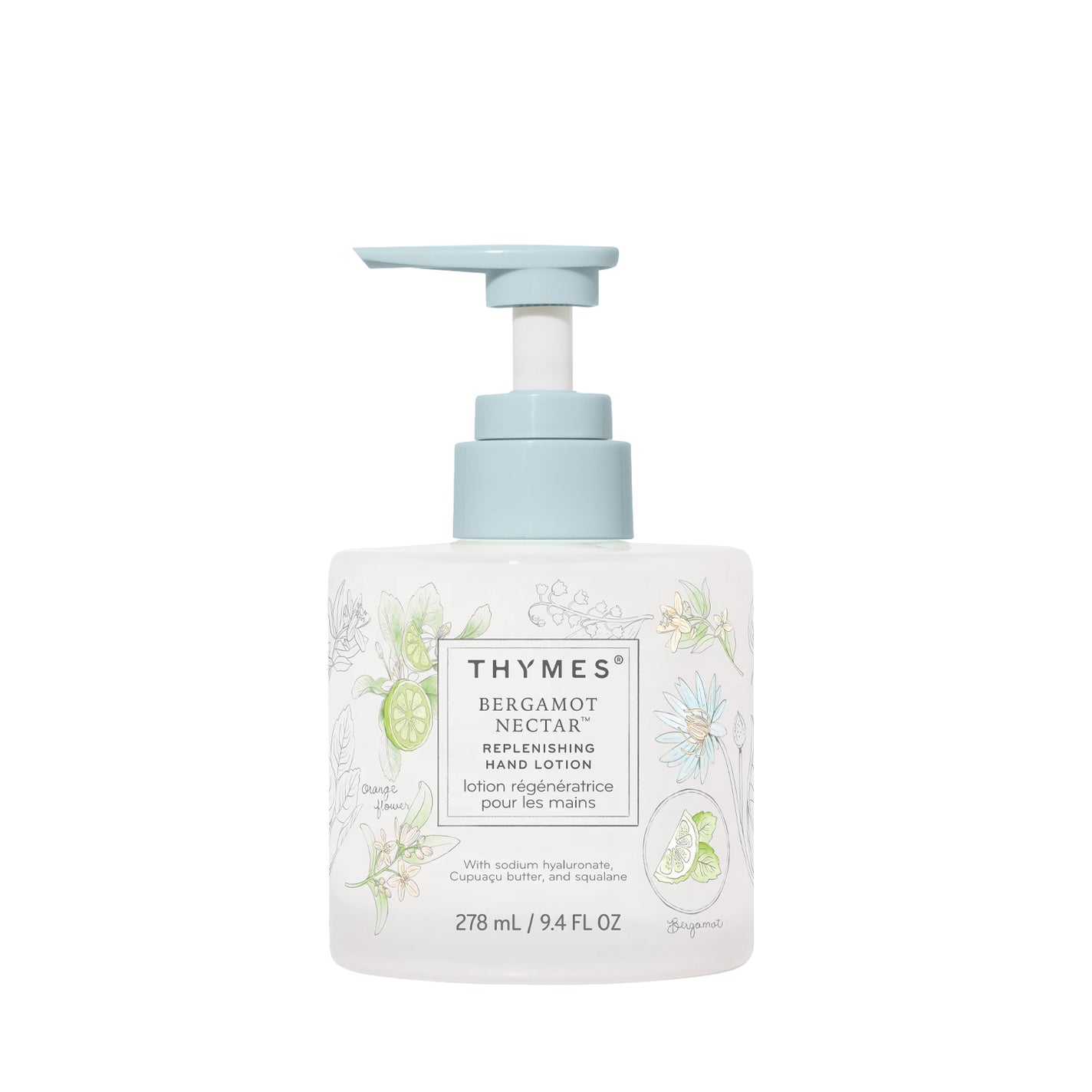 Thymes Bergamot Nectar Hand Lotion in Glass