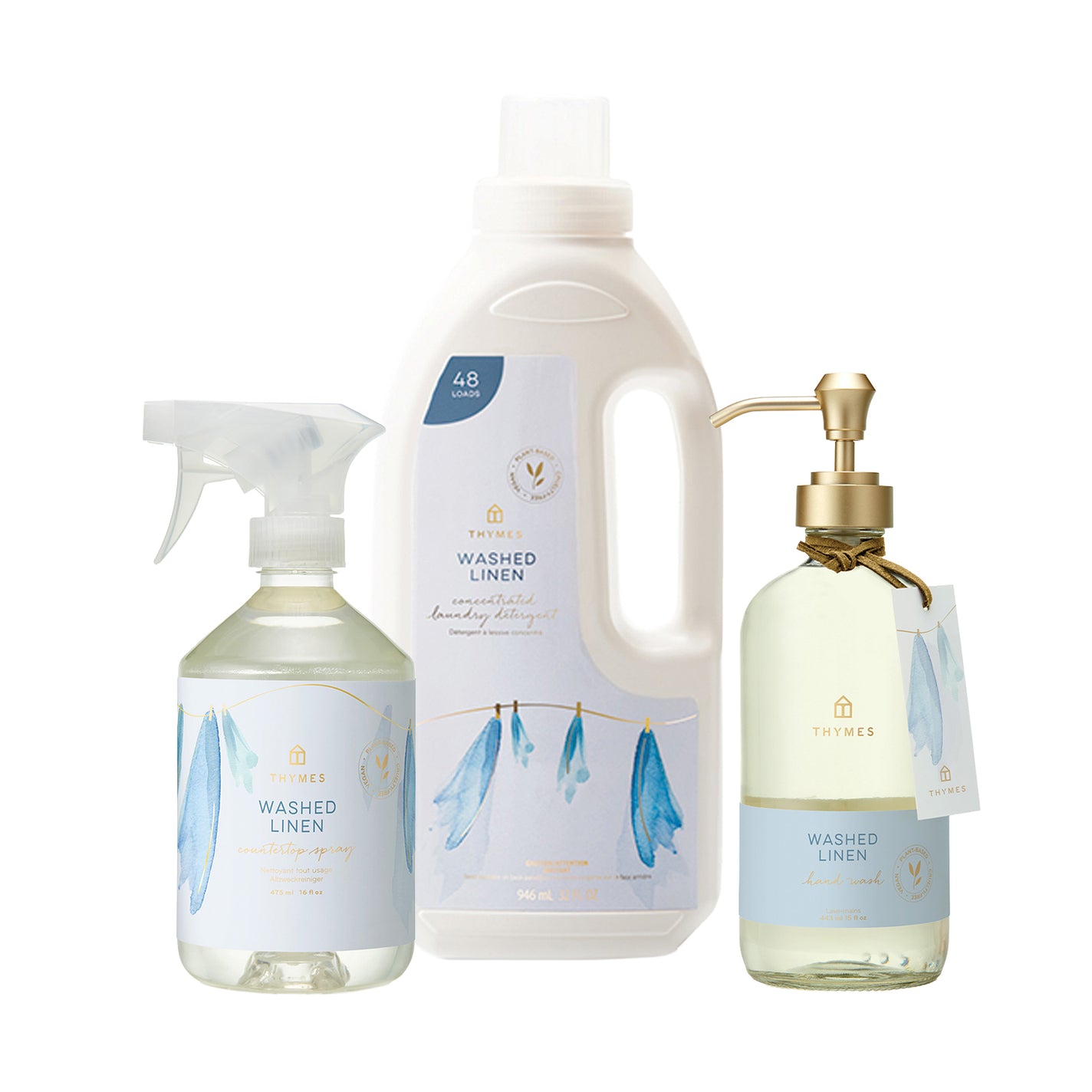 Thymes Washed Linen Bundle - Value $179