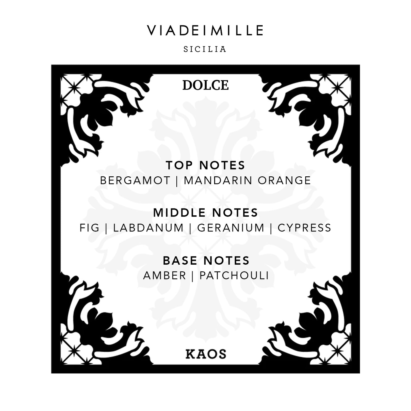 VIA DEI MILLE Dolce Kaos Eau de Parfum