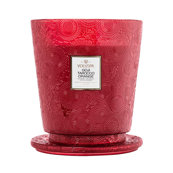 VOLUSPA Goji Tarocco Orange 250hr Hearth Candle